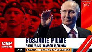 CEP ROSJA  Putin pod ścianą Wojsko żąda nowych rekrutów do szturmów [upl. by Bicknell]