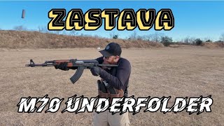 Zastava M70 Underfolder Unboxing amp Range Day [upl. by Seidler]