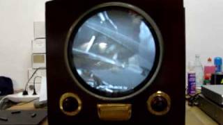 Vintage 1949 Raytheon Television in Italy part 1 [upl. by Madelina215]