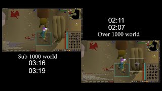 OSRS Zamorak Wine Respawn Demonstration [upl. by Zonnya846]