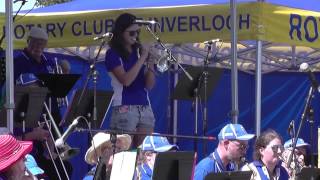 inverloch jazz festival flugel solo westernport regional band rachel byrnes [upl. by Assenal]