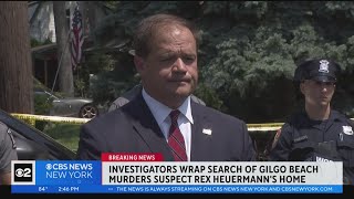 Investigators wrap search of Gilgo Beach murders suspects home [upl. by Lilac335]