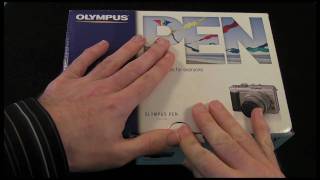 Olympus PEN EPL1 Camera  Part 1  Unboxing [upl. by Ellatnahc]