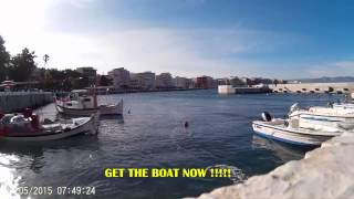 FEILUN FT009 RC RACING BOAT AT LOUTRAKI BEACH GREECECOURTESY BANGGOOD [upl. by Fishbein]