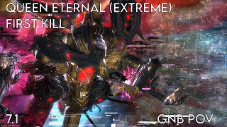 FFXIV OST Queen Eternal First Kill Extreme  Interphos 71  GNB PoV [upl. by Akehsat]