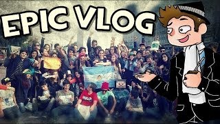 EPIC VLOG EROAM D  Encuentro N° 2 de ElRubiusOMG Argentina Muro 19042014 en el Obelisco [upl. by Inasah]