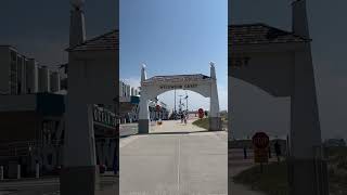 Entering the boardwalk in Wildwood NJ wildwoodboardwalk Wildwood2024 WildwoodNJ [upl. by Niwrek]