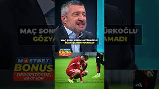 KEREM AKTÜRKOĞLU MAÇ SONU GÖZYAŞLARINI TUTAMADI keremaktürkoğlu [upl. by Atikan930]