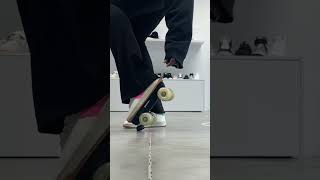 Turn any shoes into roller skates  Flaneurz detachable skates [upl. by Knarf]