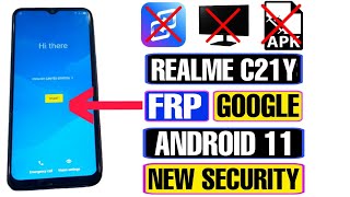 Realme C21Y FRP Bypass Android 11  New Security  Realme RMX3261RMX3262 Google Account Bypass [upl. by Helsa]