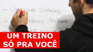 COMO MONTAR UM TREINO PERFEITO PARA VOCÊ [upl. by Apps350]