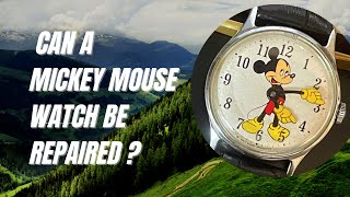 Can a Mickey Mouse watch be repaired [upl. by Nitsrik]