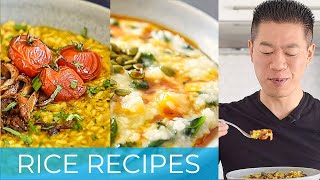 3 tasty rice recipes that are SURPRICEINGLY easy to make [upl. by Lonna771]