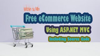 Make Free eCommerce Website using ASPNET within 10 min  Including source Code [upl. by Eisac]