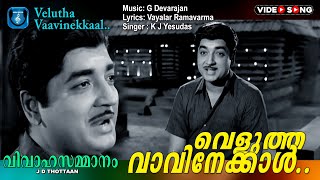 Vivahasammanam  Velutha vaavinekkal  Video song  Premazir  Sheela others [upl. by Alya603]