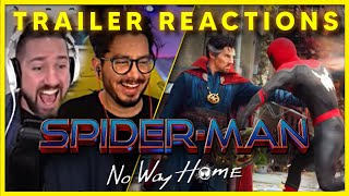 SpiderMan No Way Home Trailer Reactions [upl. by Zusman]