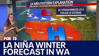 Winter weather outlook La Niña predicted this year  FOX 13 Seattle [upl. by Dottie]