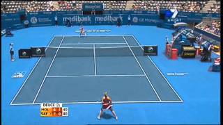 Lucie Safarova v Alicia Molik WTA Medibank International Sydney Highlights [upl. by Hallee]