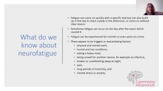 Managing Neurofatigue by Dr Anita Rose Consultant Clinical Neuropsychologist [upl. by Nogam966]