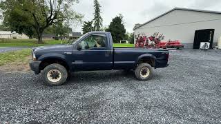 2004 Ford F250 XL super duty power stroke V8 turbo diesel [upl. by Anagnos]