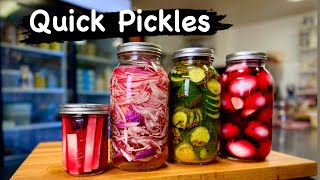 Pickle Anythingpickled red onions pickled eggs pickled cucumbers pickled kohlrabi [upl. by Kyd]