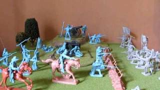 Plastic toy soldier review 2  Toy Soldiers of San Diego Civil war [upl. by Annocahs]