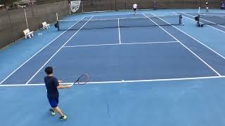 Men’s tennis Elliot Li Emory Oxford vs Piedmont University [upl. by Nazler]