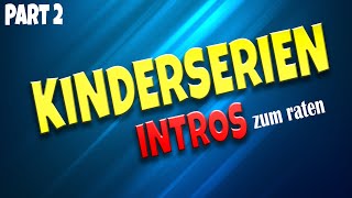 Kinderserien Intros zum raten  Part 2 shorts [upl. by Haissi]