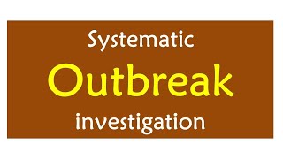 Systematic Outbreak Investigation Sheepfarming Goatfarming Sathyazerograzing Agrifarming [upl. by Halyak]