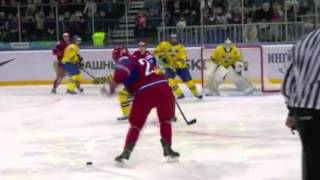 Andrei Mironov 12 Goal vs Sweden U20 Seminfinal 31 13 [upl. by Nogas]