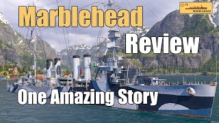 Marblehead Review A Great Story From A Premium  World of Warships Legends  4k  Xbox PS4 PS5 [upl. by Lennad287]