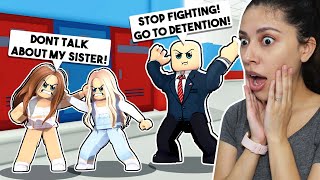 MY DAUGHTER GOT DETENTION and YOU WONT BELIEVE WHY Roblox Roleplay [upl. by Acinorev840]