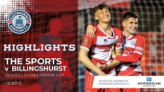 Highlights Eastbourne Borough v Billingshurst [upl. by Gnet]