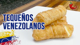 Tequeños Venezolanos  Con Queso y Tocineta  Pimienta TV [upl. by Oremar796]