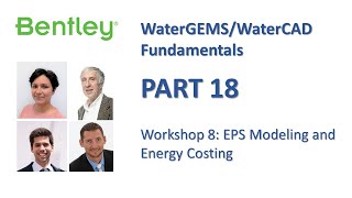 WaterGEMSWaterCAD Fundamentals Part 18 Workshop 8 EPS Modeling and Energy Costing [upl. by Eimaj704]