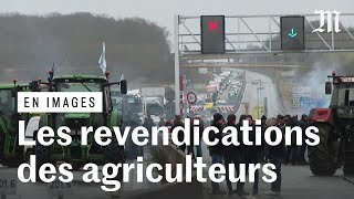 Les agriculteurs évoquent leurs revendications [upl. by Boswell]