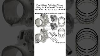 Front Rear Cylinder Piston Ring for Kawasaki Teryx 4 750 KRT750 2012 2013 85mm [upl. by Nelluc]