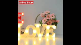 HeartNightLight LoveDecor  Romantic HeartShaped Light for Wedding amp Proposal [upl. by Murdocca]