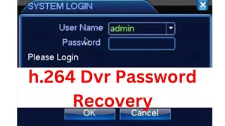 h264 dvr password recovery by technicalth1nk  h264 dvr password reset 20 by technical th1nker [upl. by Quillan]