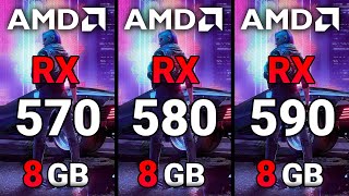 RX 570 vs RX 580 vs RX 590  Test in 10 Games in 2022 l 1080p [upl. by Yerroc967]