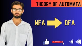 NFA to DFA conversion  Subset construction  Theory of automata  Muhammad hasnat [upl. by Calica]