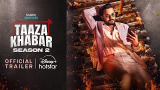 Taaza Khabar Season 2  Official Trailer  Hotstar Specials  Vashi841 [upl. by Ahseele]