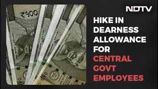 Dearness Allowance Hiked By 3 To 34 Effective From January 1 2022 [upl. by Harshman]