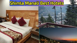 Shimla Manali Best Hotels ReviewReasonable PriceSatyam GrandMountain Crest [upl. by Supen]