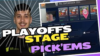 Playoffs Stage PickEms for PGL Copenhagen 2024 Major  hltv fantasy [upl. by Lenny]