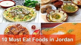 10 Must Eat Foods in Jordan [upl. by Refotsirc]