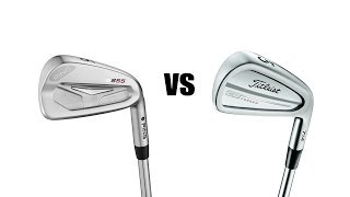 Titleist 714 CB Irons Vs Ping S55 Irons Comparison and Review [upl. by Cicenia]