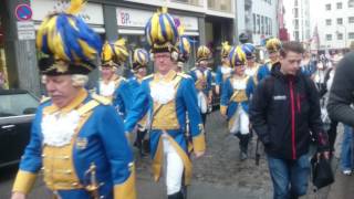 Einzug des Kölner Dreigestirn 2017 in die Hofburg [upl. by Judus]