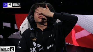 Keria reaction to his Game 5 Mistake [upl. by Htilil930]