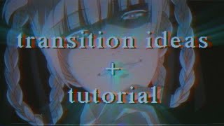 videostar transition ideas  tutorial 2 [upl. by Neelac]